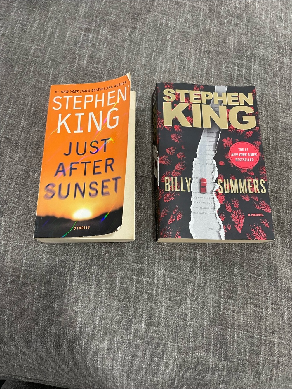Stephen King novels
